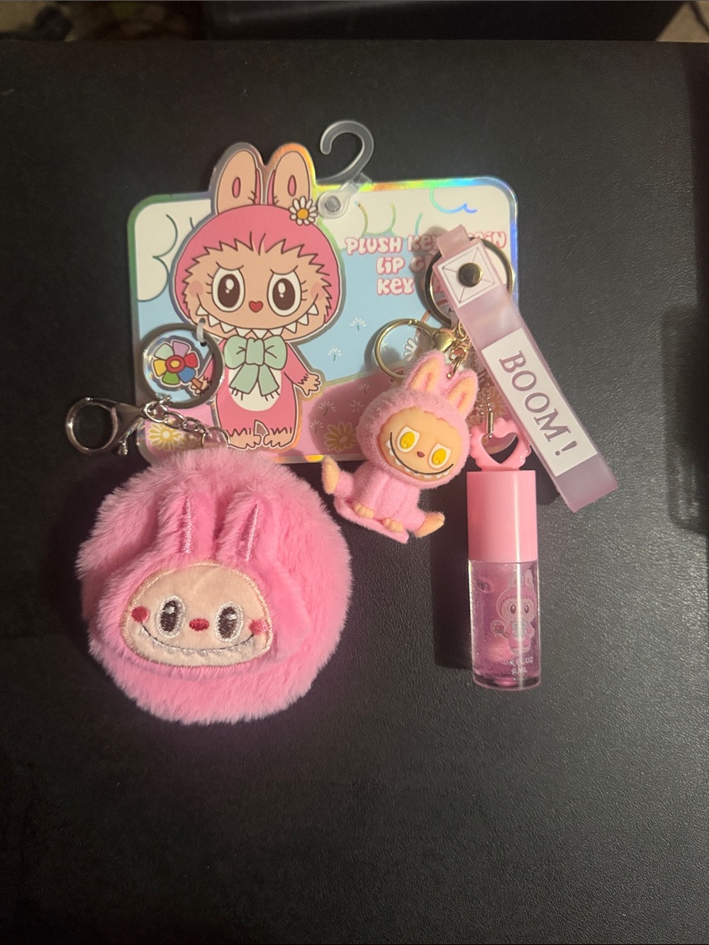 Pink inspired monster gift set